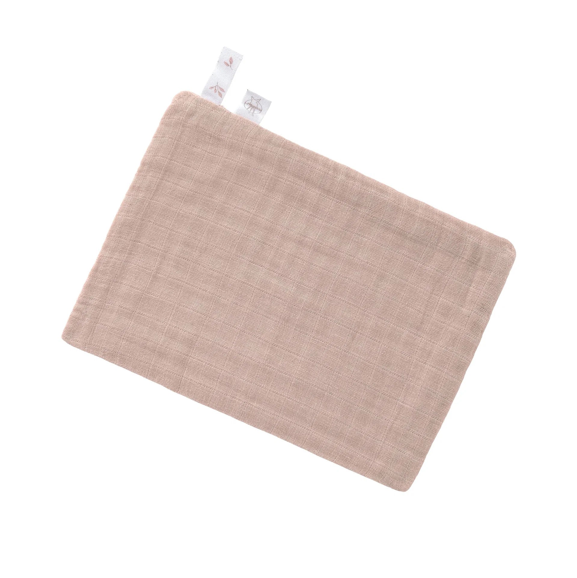Lässig Mull-Waschhandschuh 3er Set  Blätter