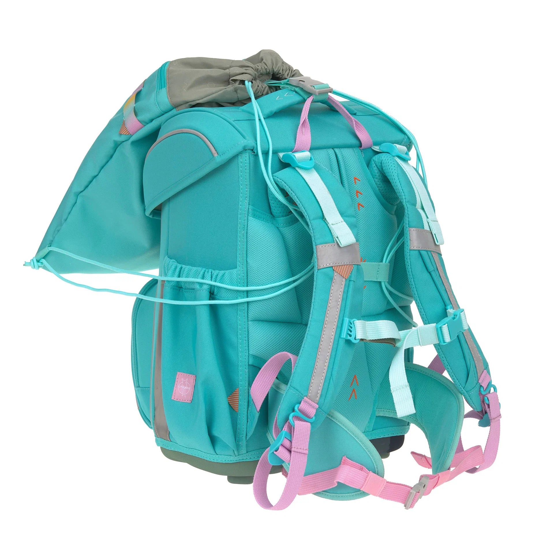 Lässig Schulranzen Set 7-teilig Slim - Unique, Türkis