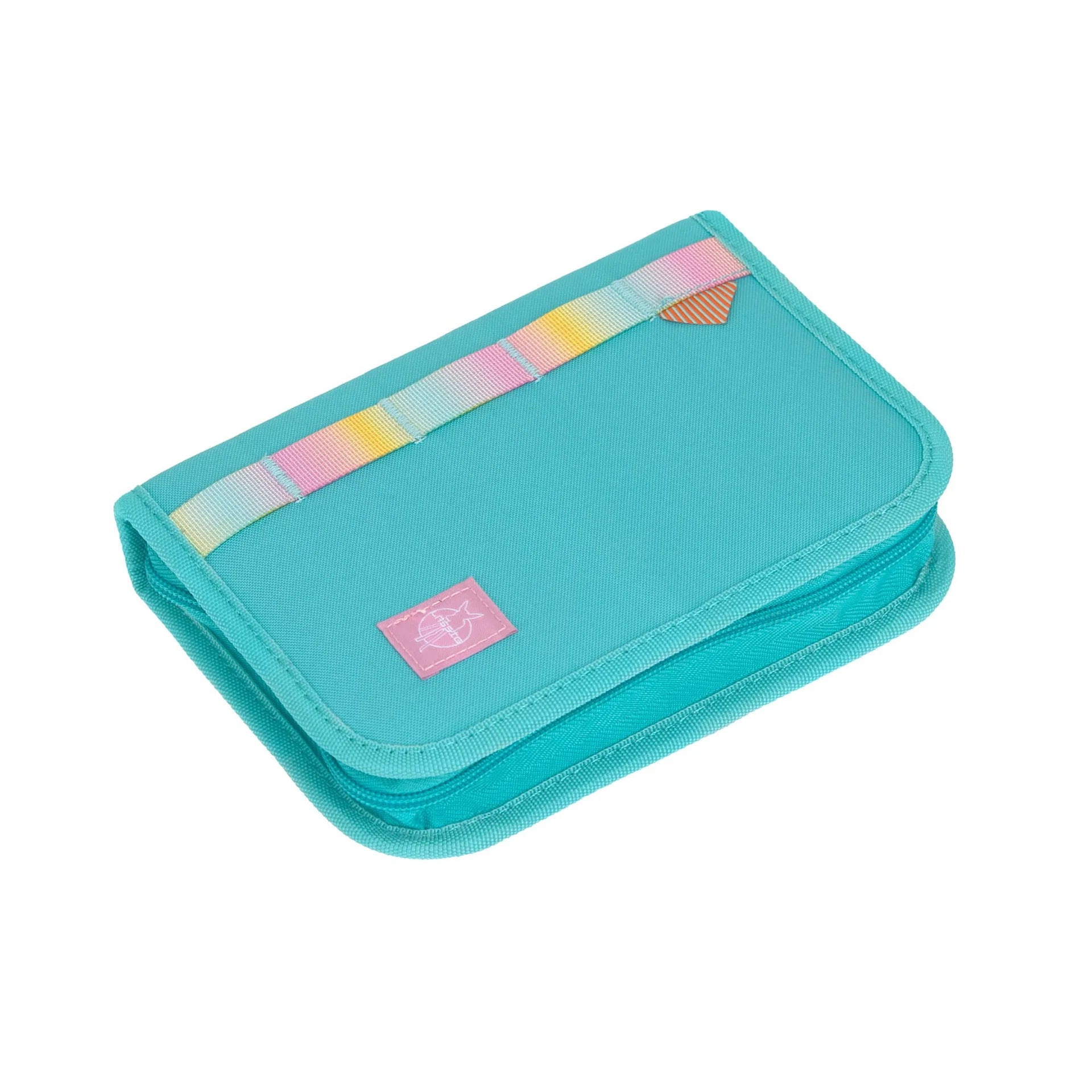 Lässig Schulranzen Set 7-teilig Slim - Unique, Türkis