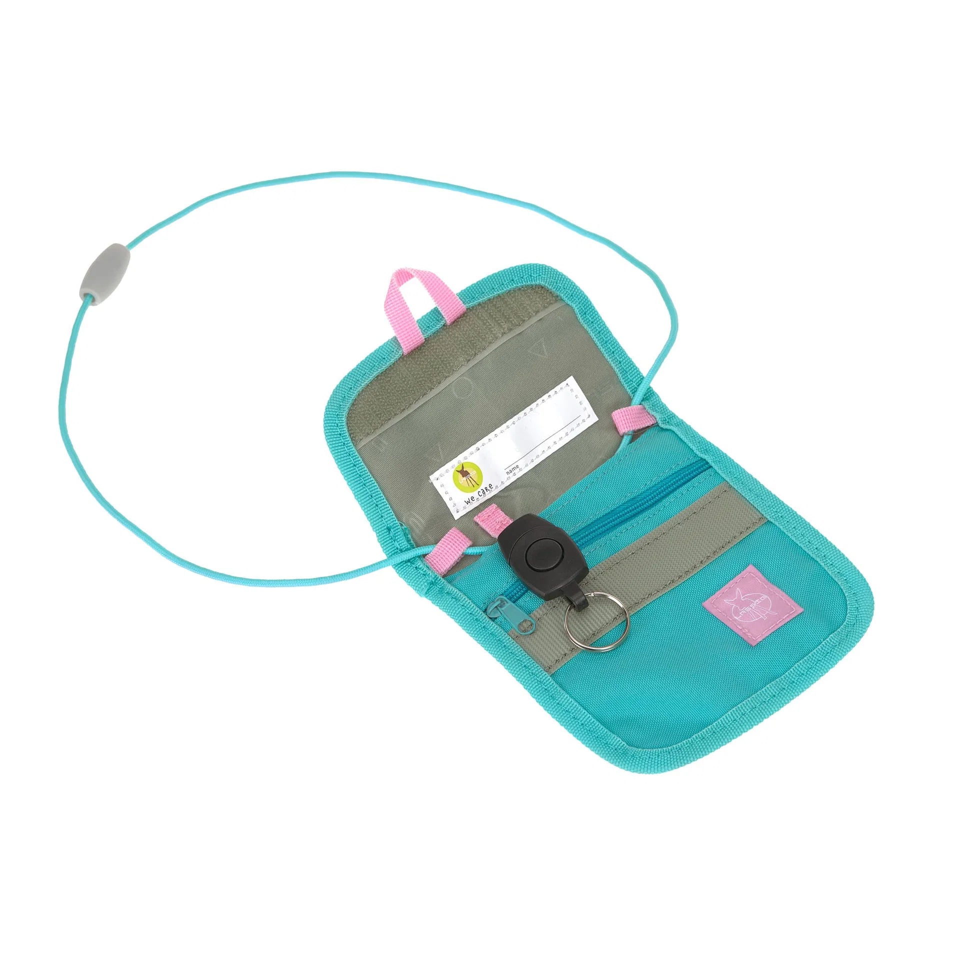 Lässig Schulranzen Set 7-teilig Slim - Unique, Türkis