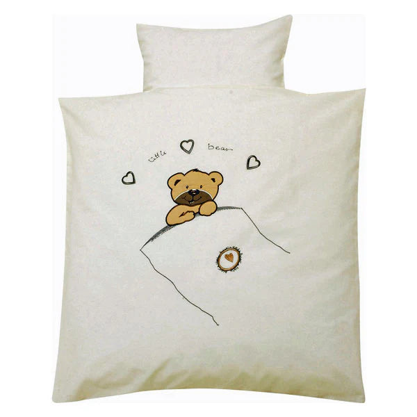 ALVI Stubenwagen Birthe weiss mit Garnitur Little Bear