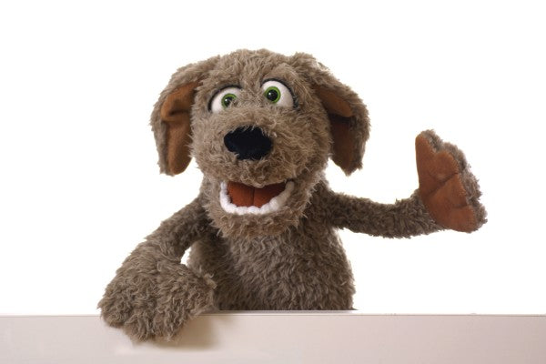 Living Puppets Handpuppe Locke der kleine Hund