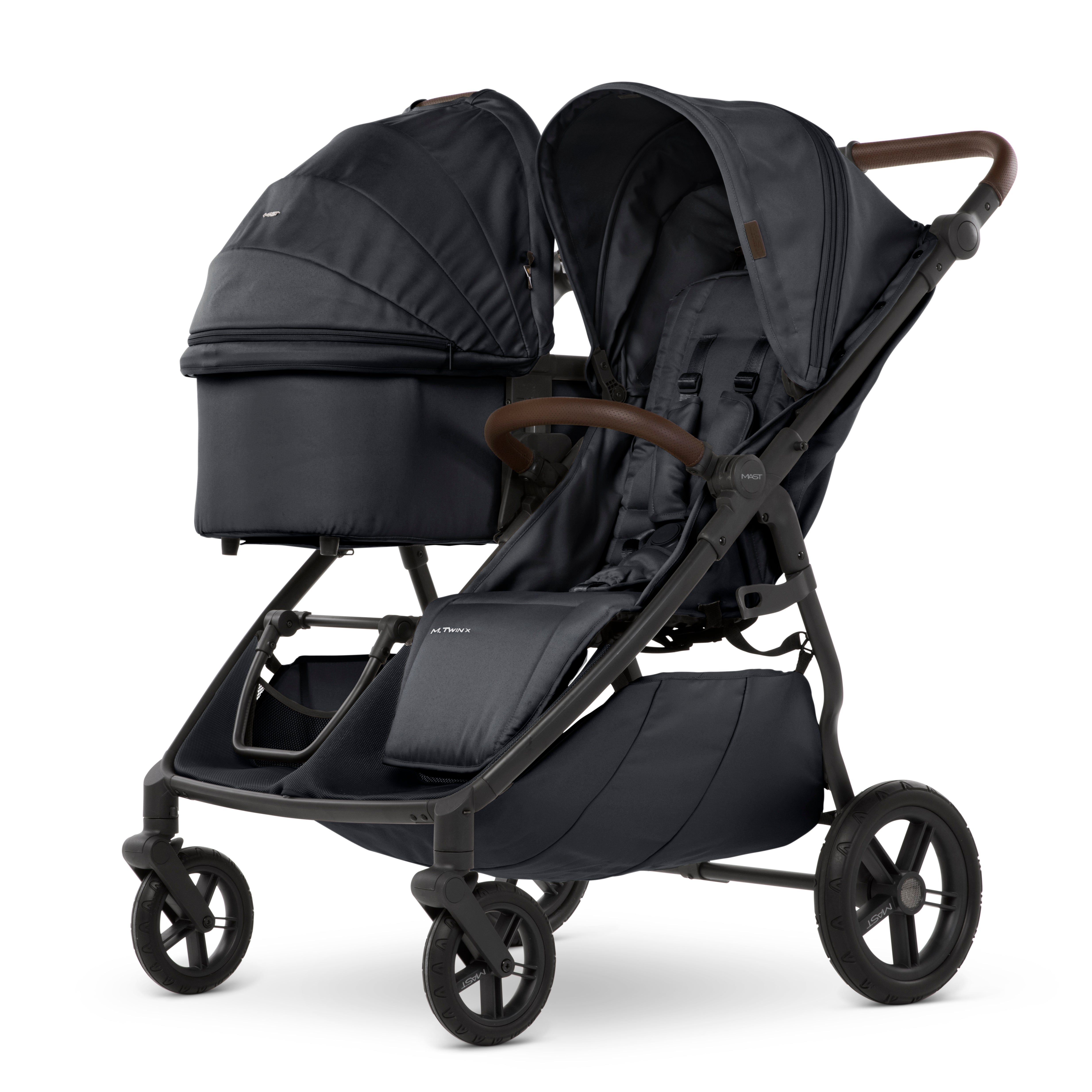 Mast Kinderwagen M.Twin x Geschwistervariante
