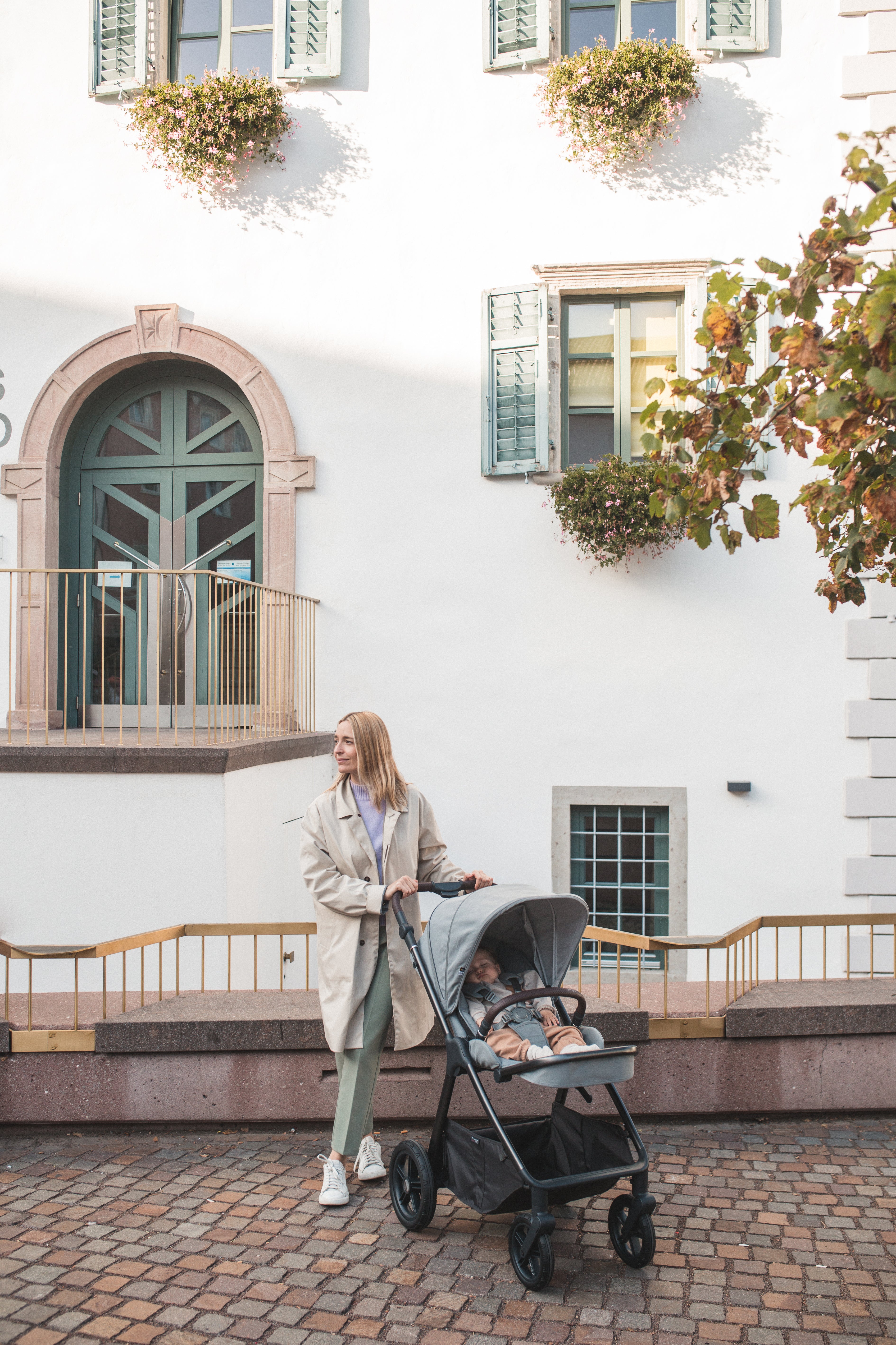 Mast M.5x Kinderwagen mit Babywanne