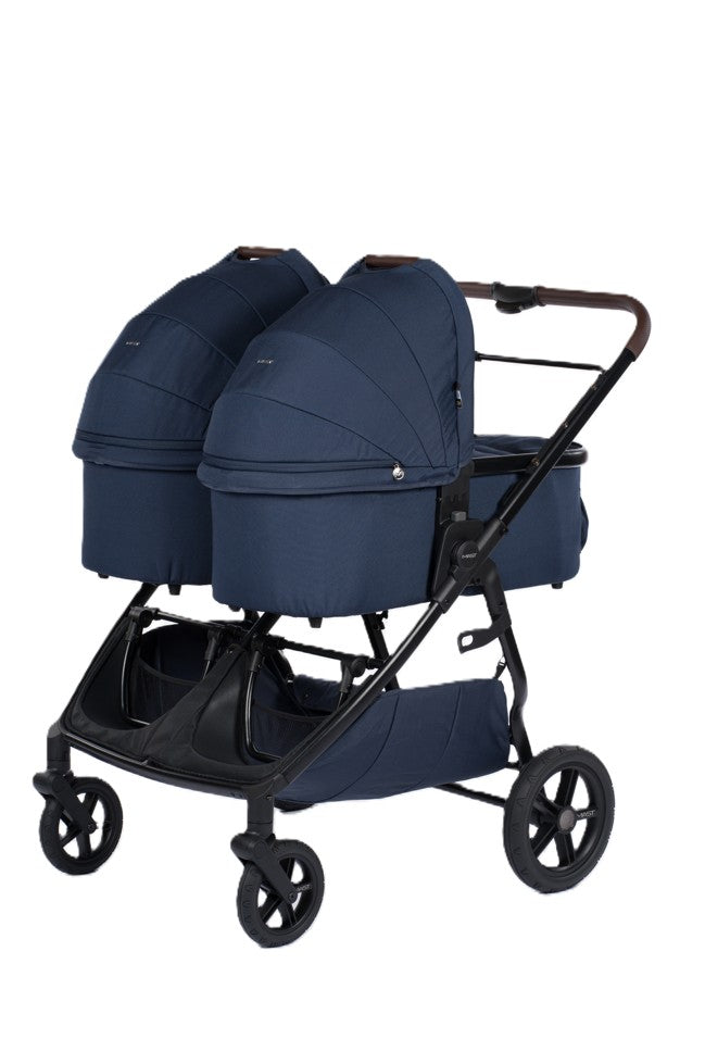 Mast Kinderwagen M.Twin x Zwillingsvariante mit Wannen