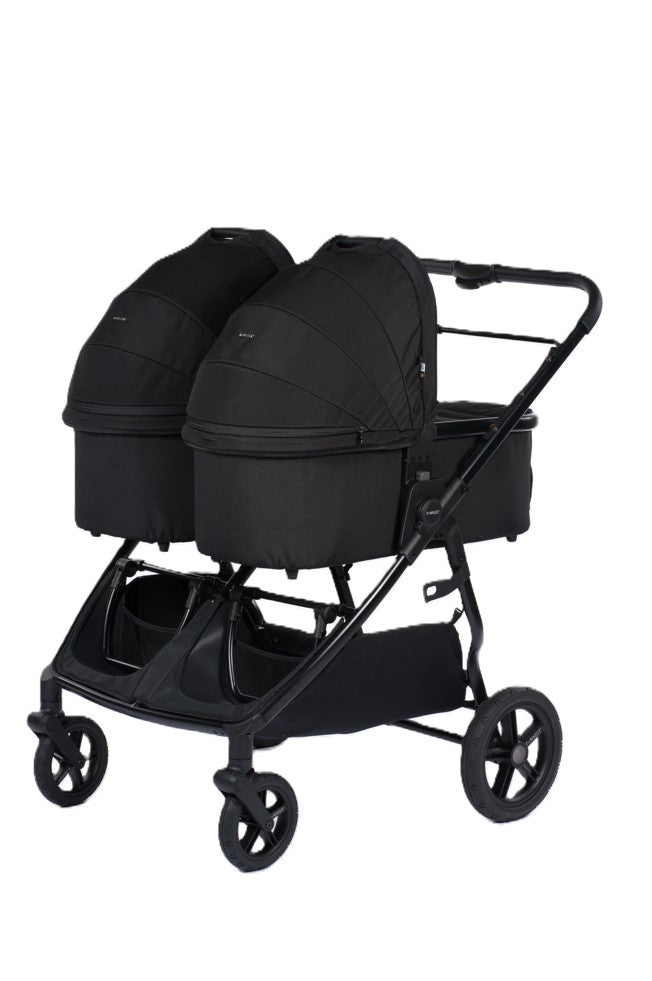 Mast Kinderwagen M.Twin x Zwillingsvariante mit Wannen
