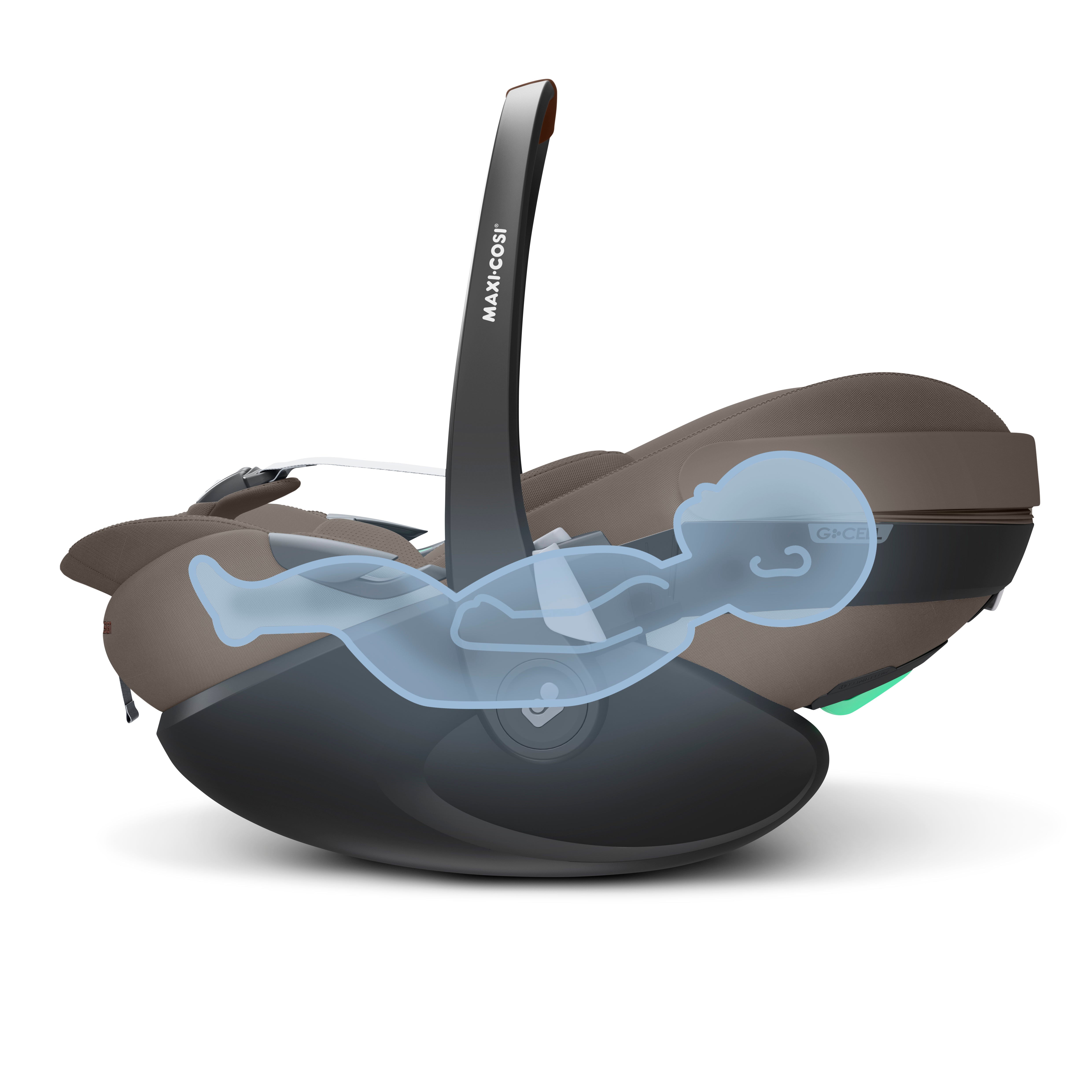 ABC Design Salsa 5 Air nature 2025 - All in One Set mit Maxi Cosi Pebble 360 Pro 2