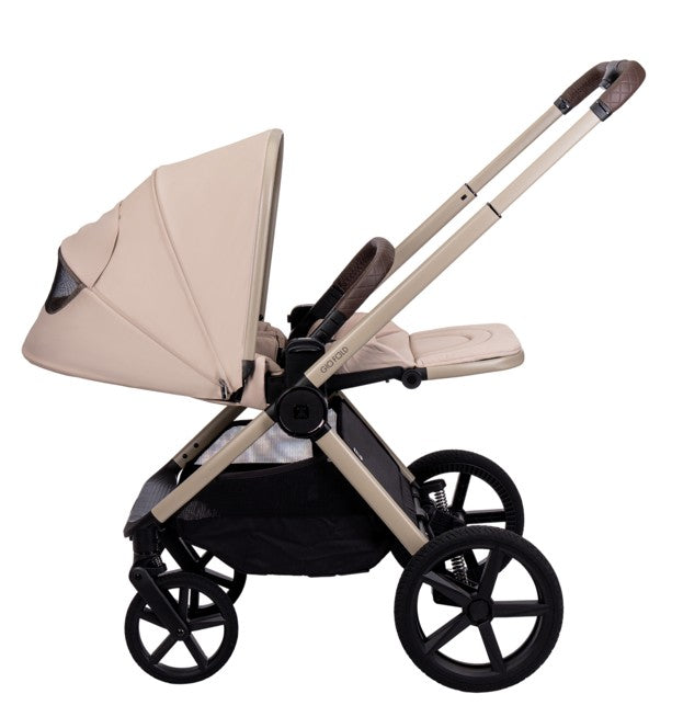 Moon Gio Fold Kinderwagen mit Babywanne Limited Edition sand/sand