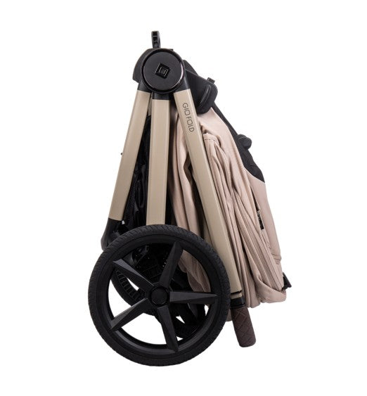 Moon Gio Fold Kinderwagen mit Babywanne Limited Edition sand/sand