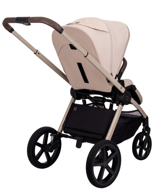 Moon Gio Fold Kinderwagen mit Babywanne Limited Edition sand/sand