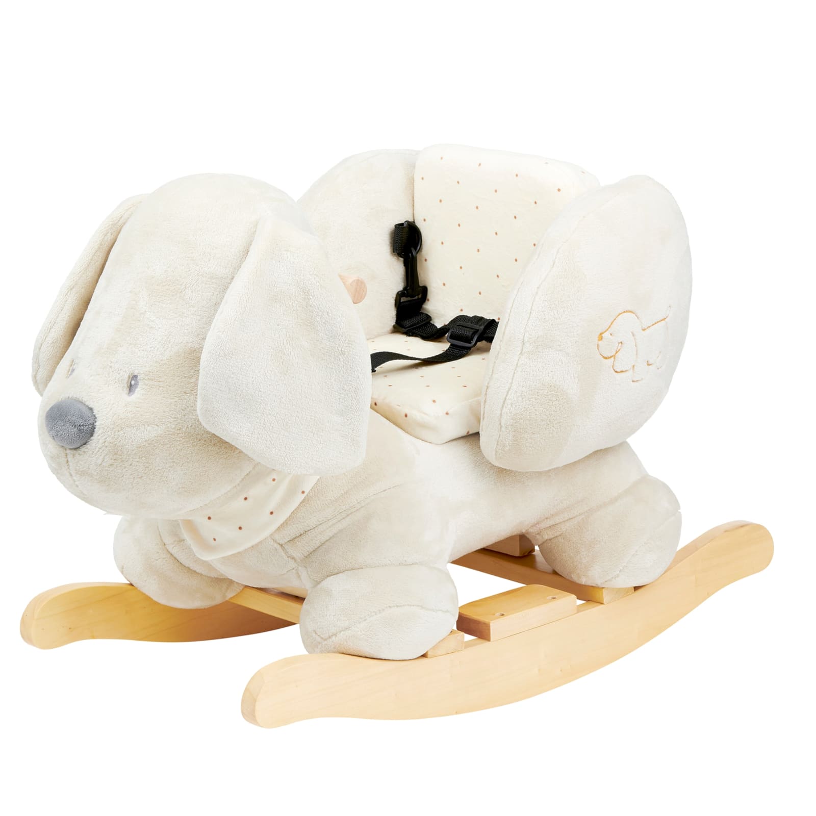 NATTOU Charlie Schaukeltier Hund beige *Sale*