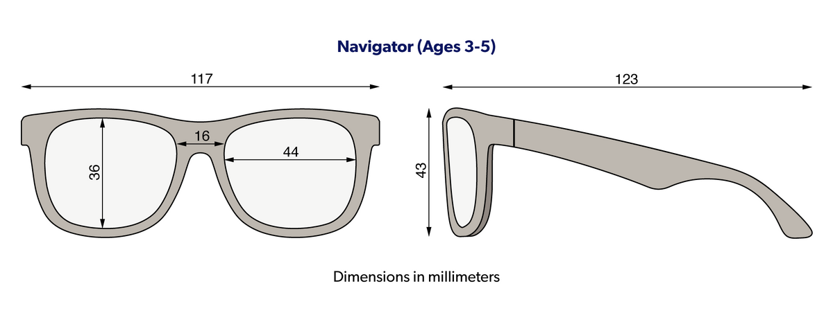 Babiators Sonnenbrille polarisiert Navigator Graphite Gray