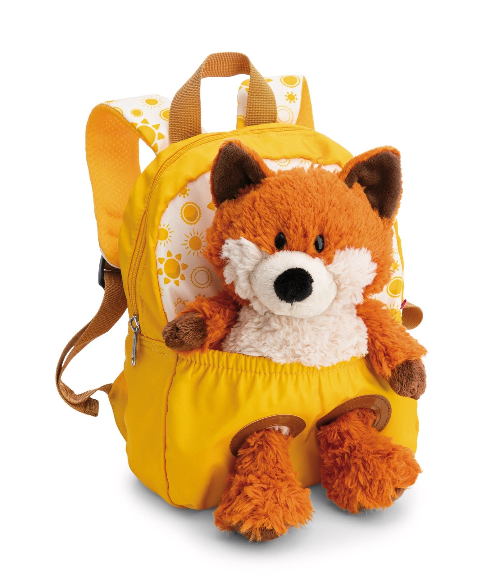NICI Rucksack gelb mit Fuchs