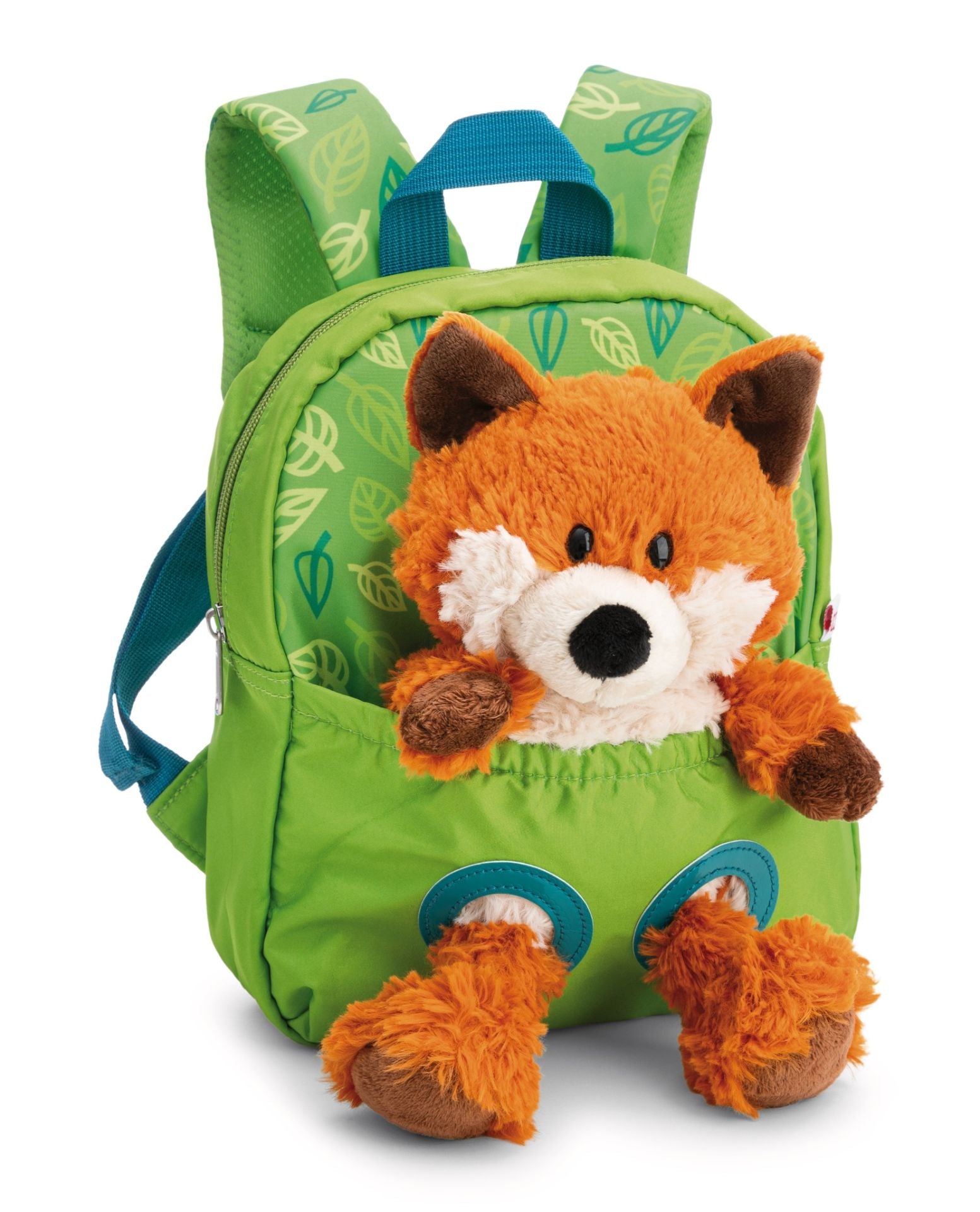 NICI Rucksack grün mit Fuchs