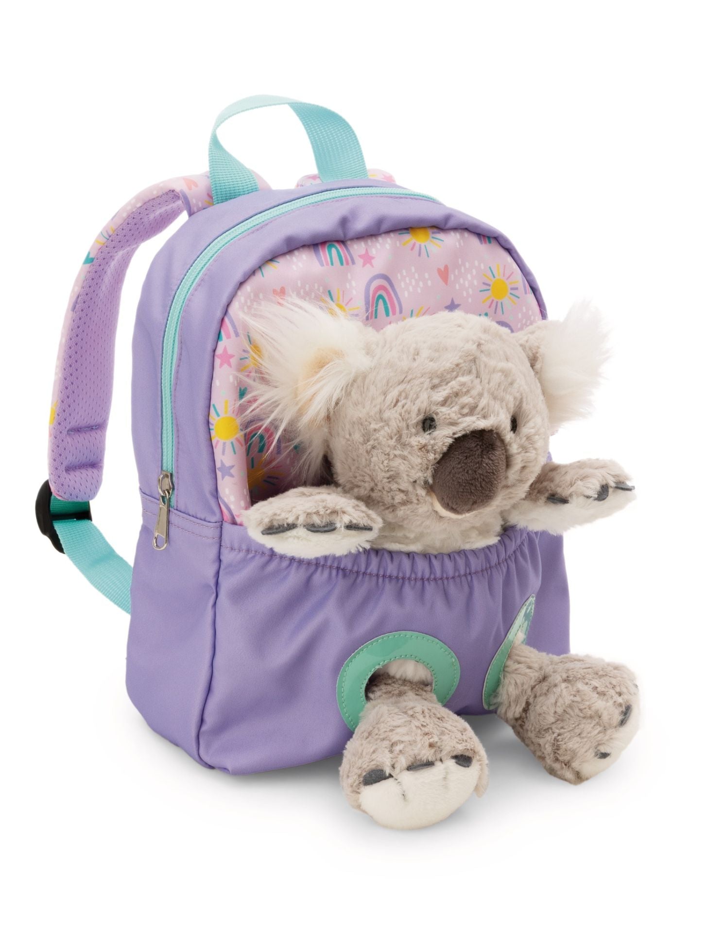 NICI Rucksack lila mit Koala