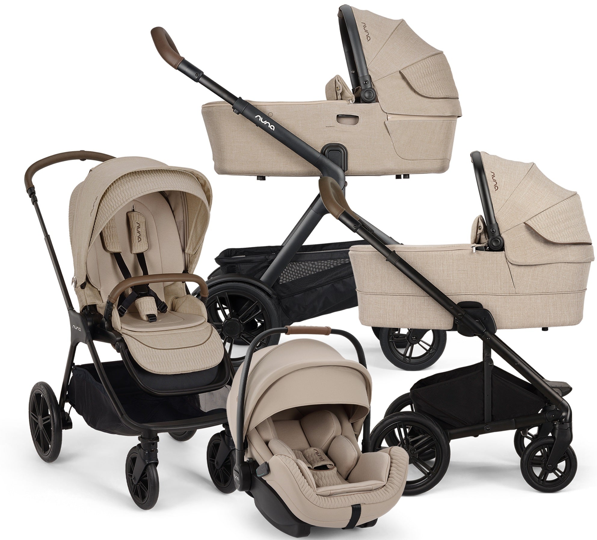 Nuna Mixx next Kinderwagen mit Babywanne cosmopolitan  *Limited Edition*