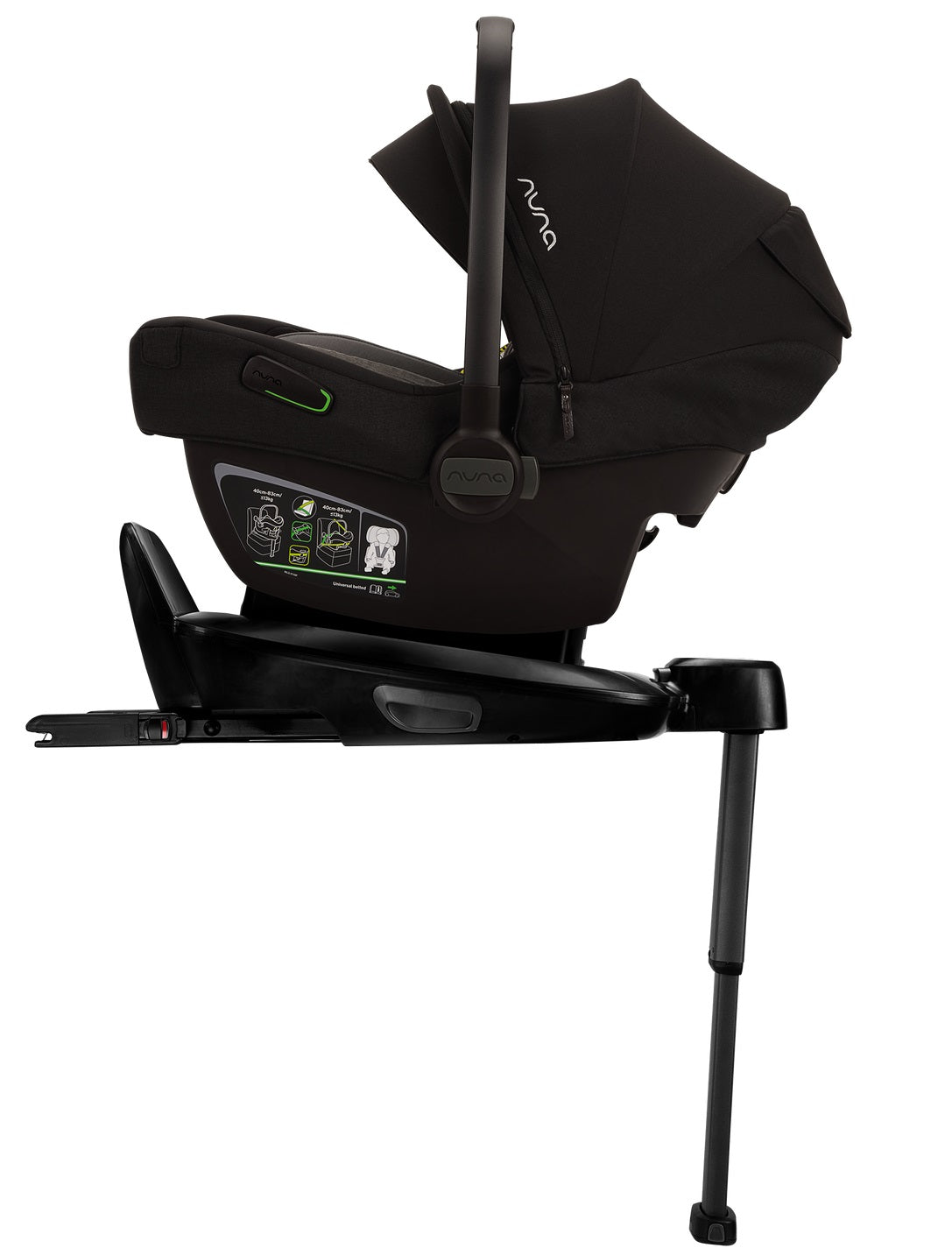 Nuna Mixx Next Bundle 4in1 caviar mit Pipa Next & Base Next *Sale*