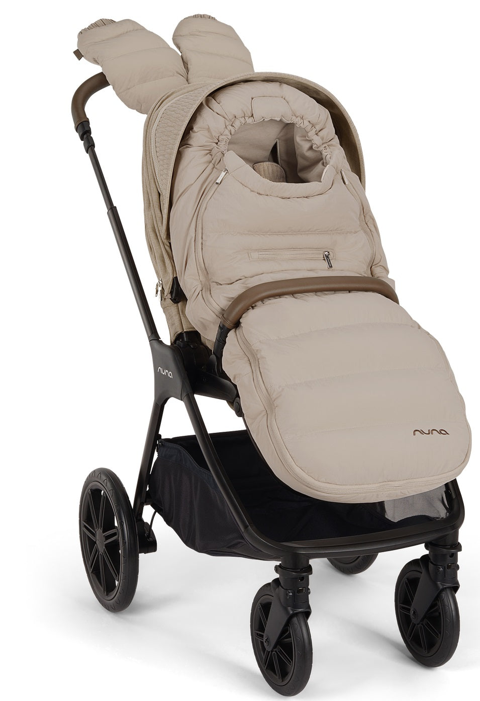 Nuna TRIV LX All in one Set cosmopolitan mit Babyschale Arra flex & Isofix Base 360
