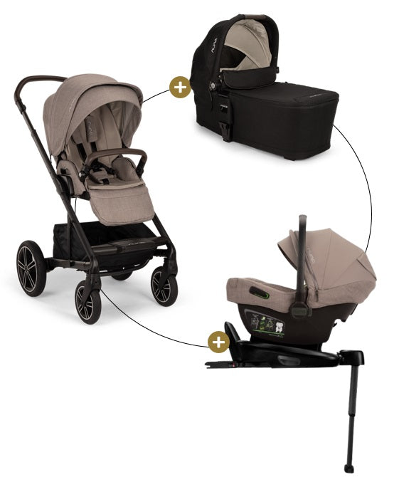 Nuna Mixx Next Bundle 4in1 cedar mit Pipa Next & Base Next *Sale*