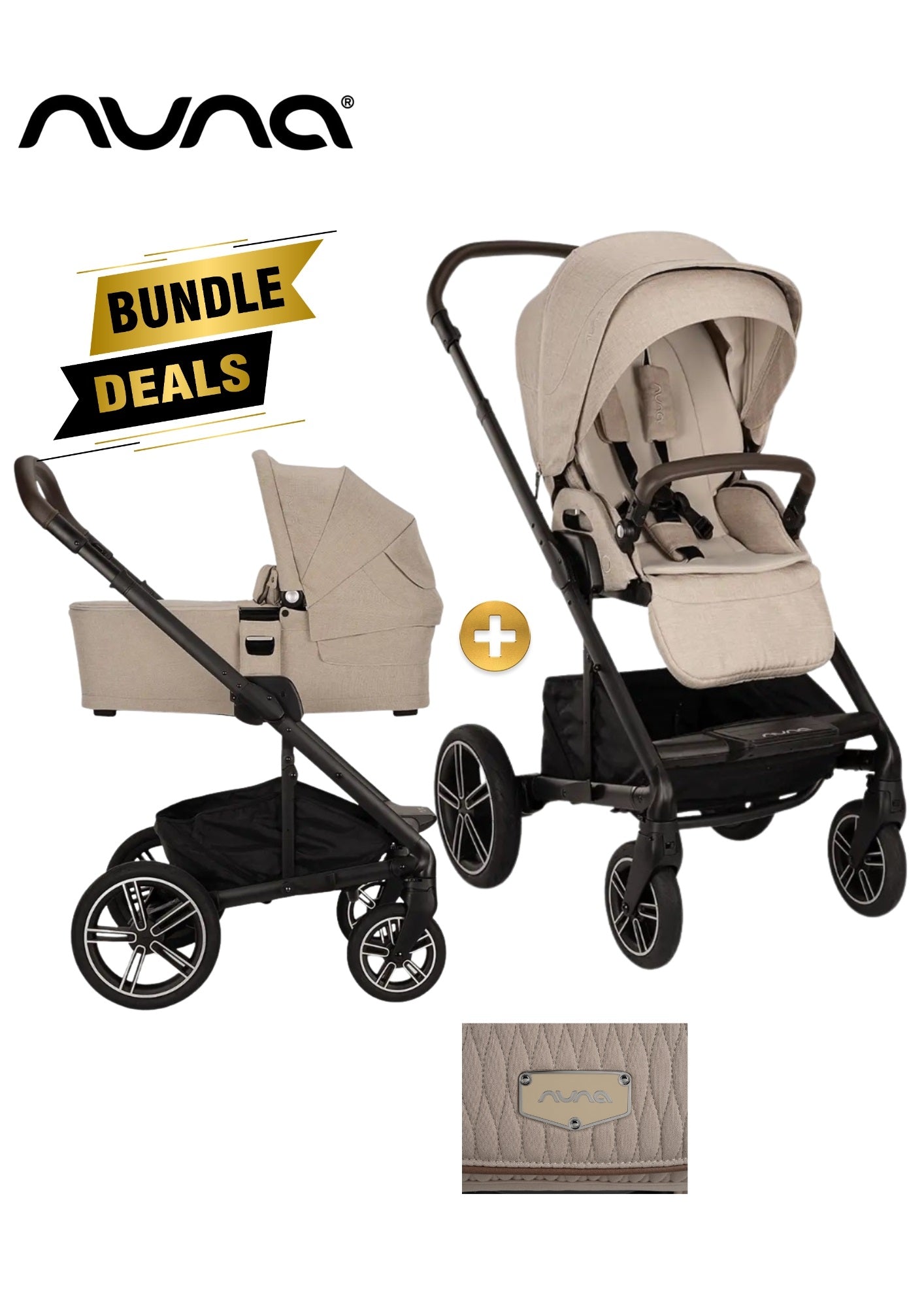 Nuna Mixx next Kinderwagen mit Babywanne cosmopolitan  *Limited Edition*