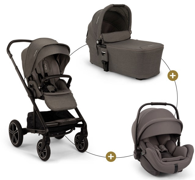 Nuna Mixx Next Bundle 3in1 mit Babywanne, Babyschale Arra Flex