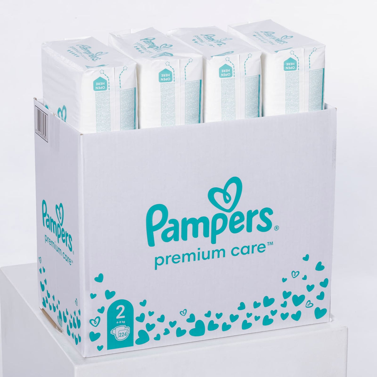 PAMPERS Premium Care Grösse 2 224 Stück