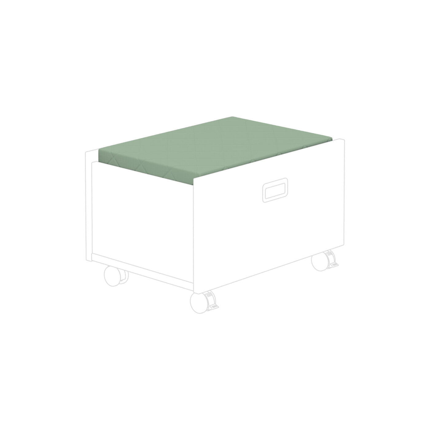 PAIDI Sitzpolster für Rollbox Baumwolle