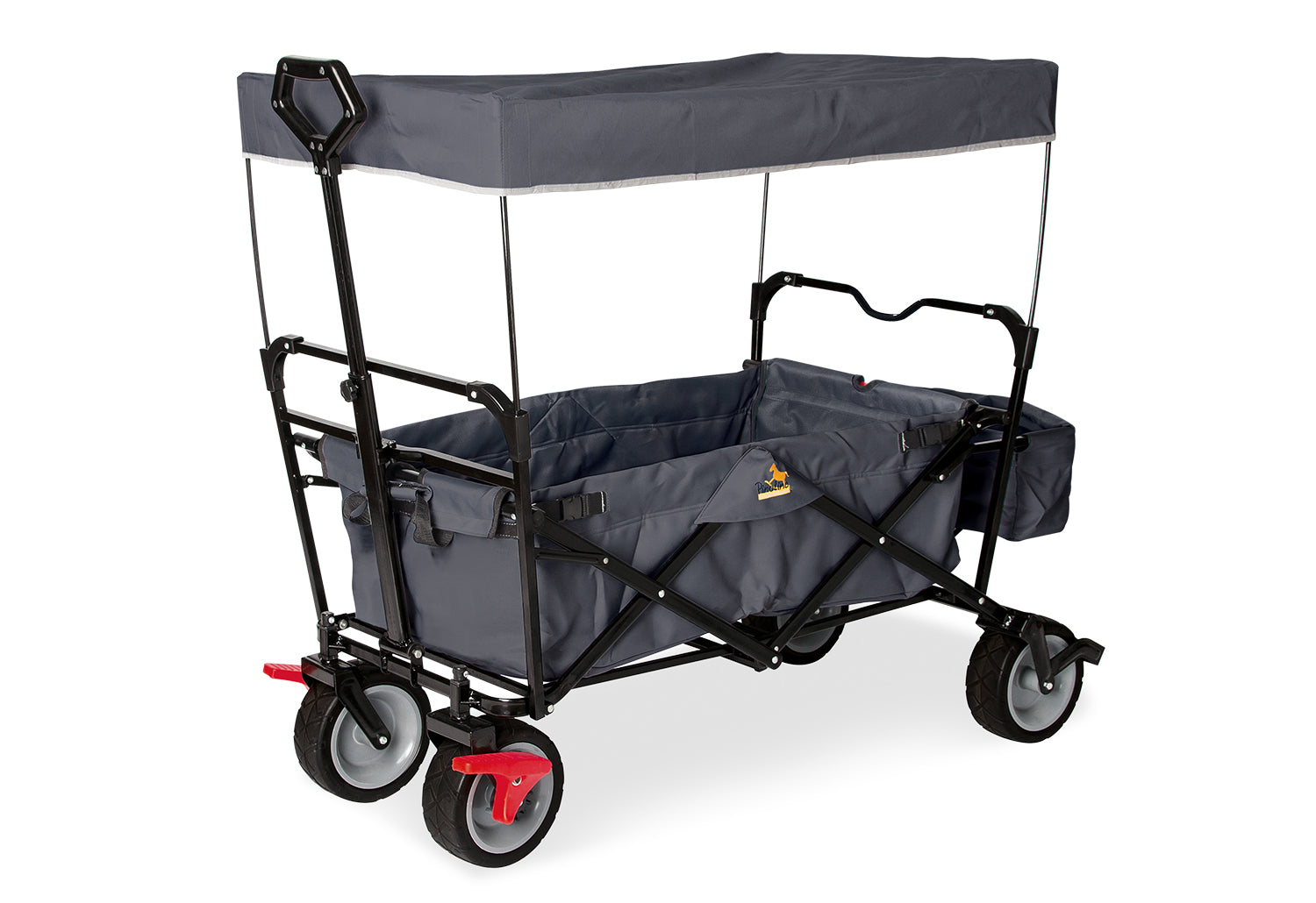 Klappbollerwagen 'Paxi dlx' mit Bremse anthrazit *SALE*