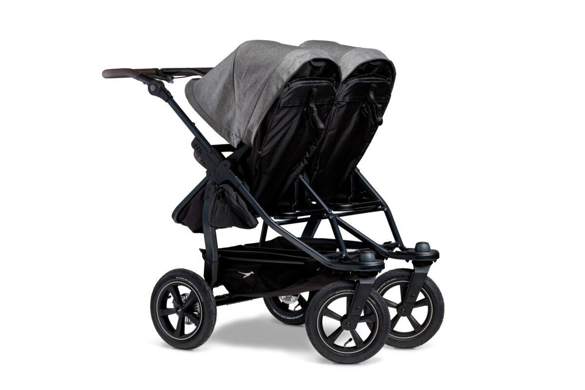 TFK Duo 2 Kombi Kinderwagen Premium Grau mit Lufträder