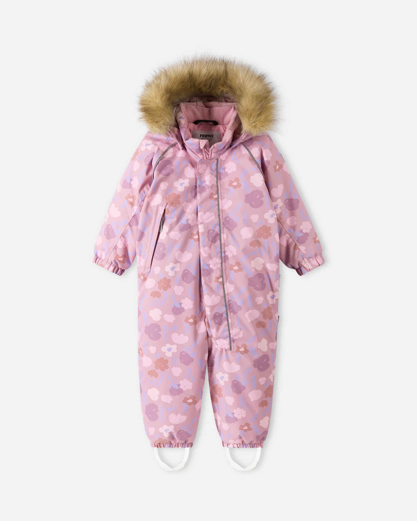 ReimaTec Winter Overall Lappi Grey Pink