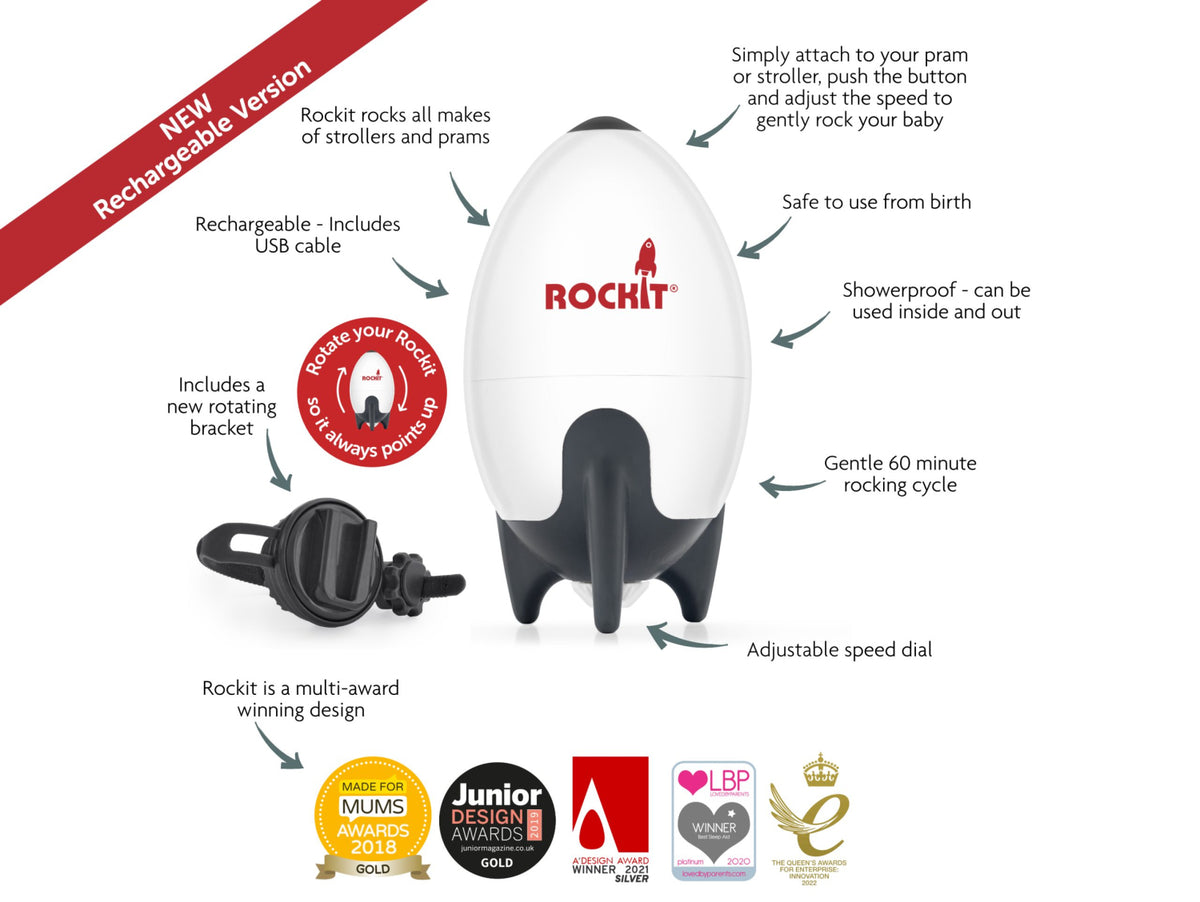 Der preisgekrönte Babyrocker Rockit USB