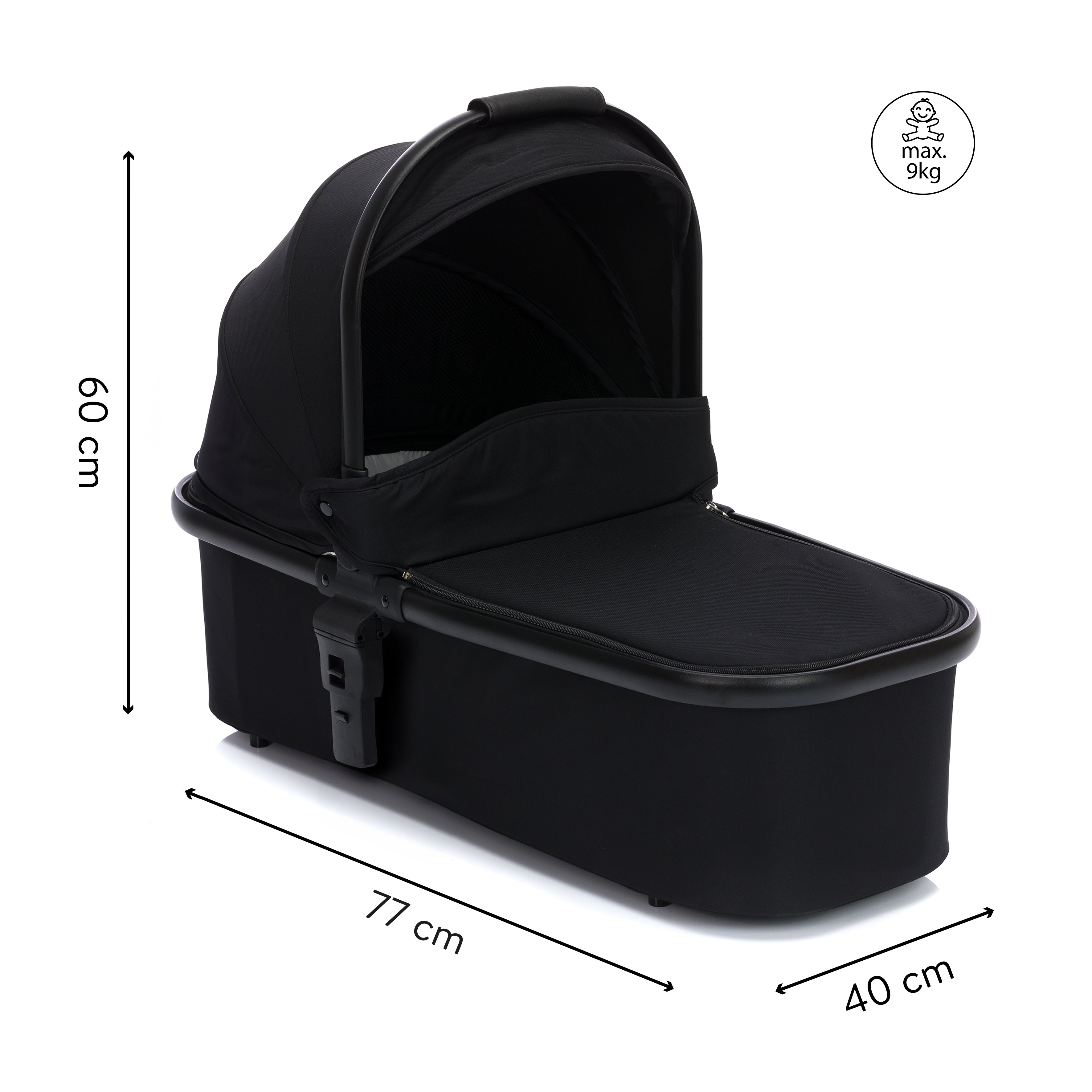 Fill Kinderwagen Voyager schwarz