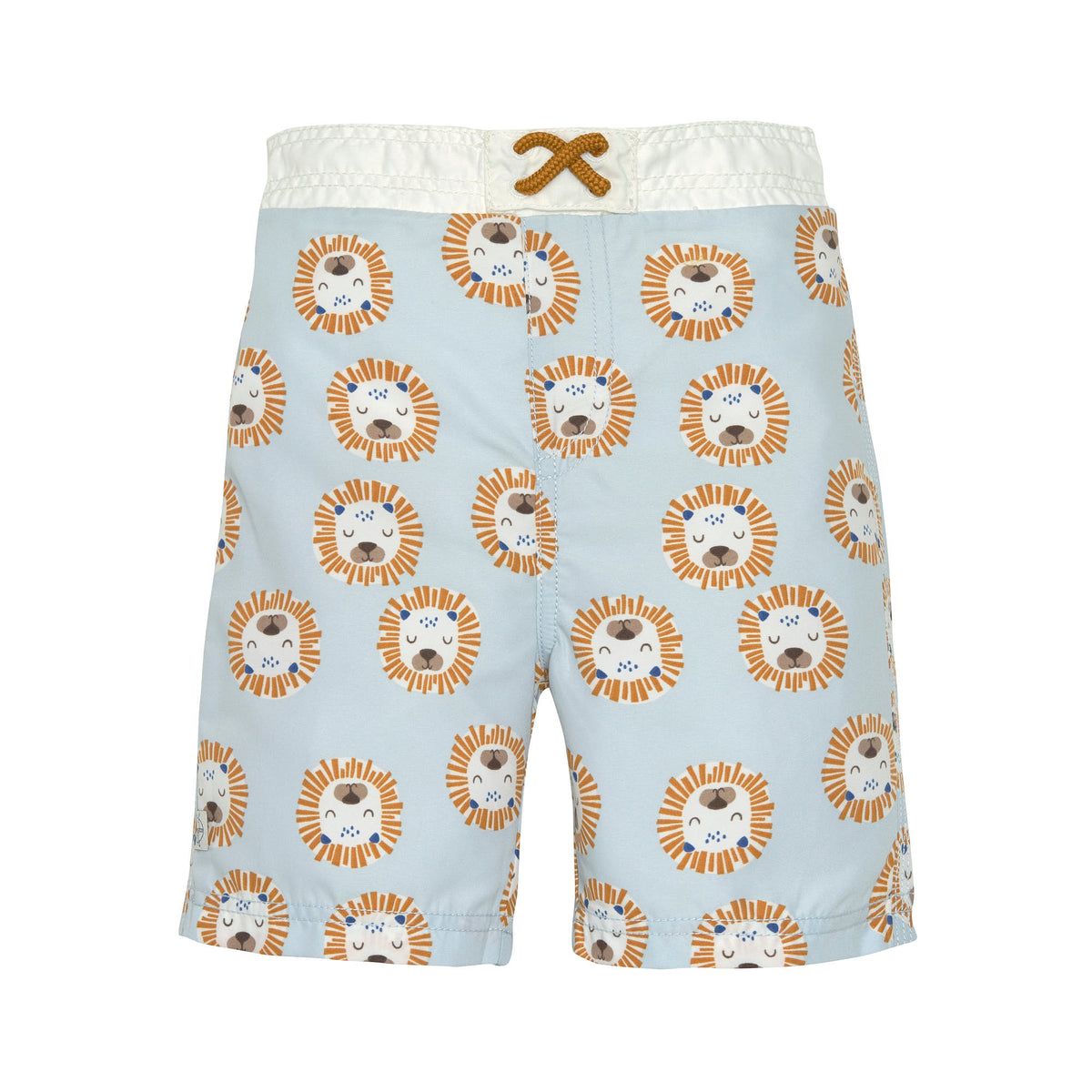 Lässig UV Badehose Kinder Löwe hellblau