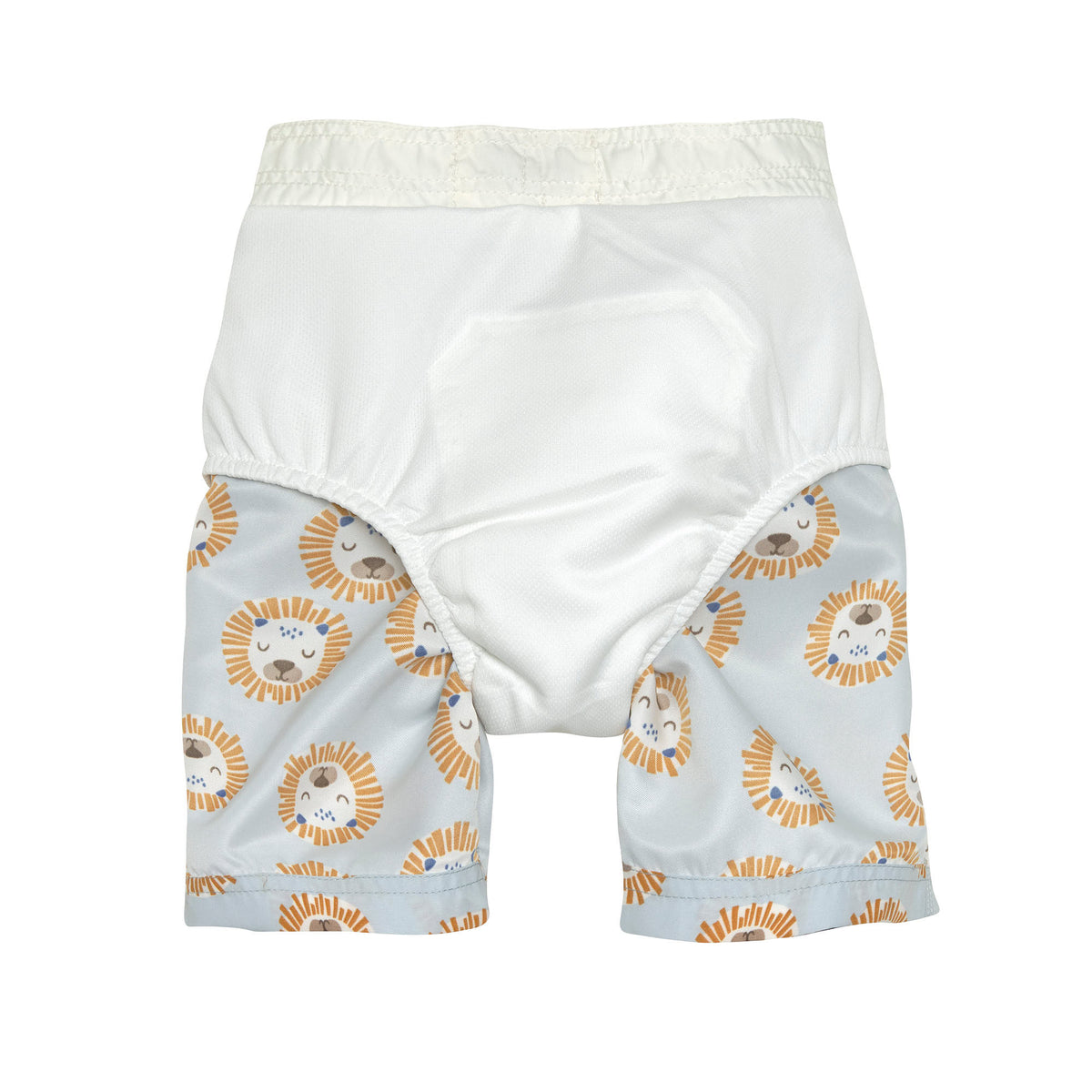 Lässig UV Badehose Kinder Löwe hellblau