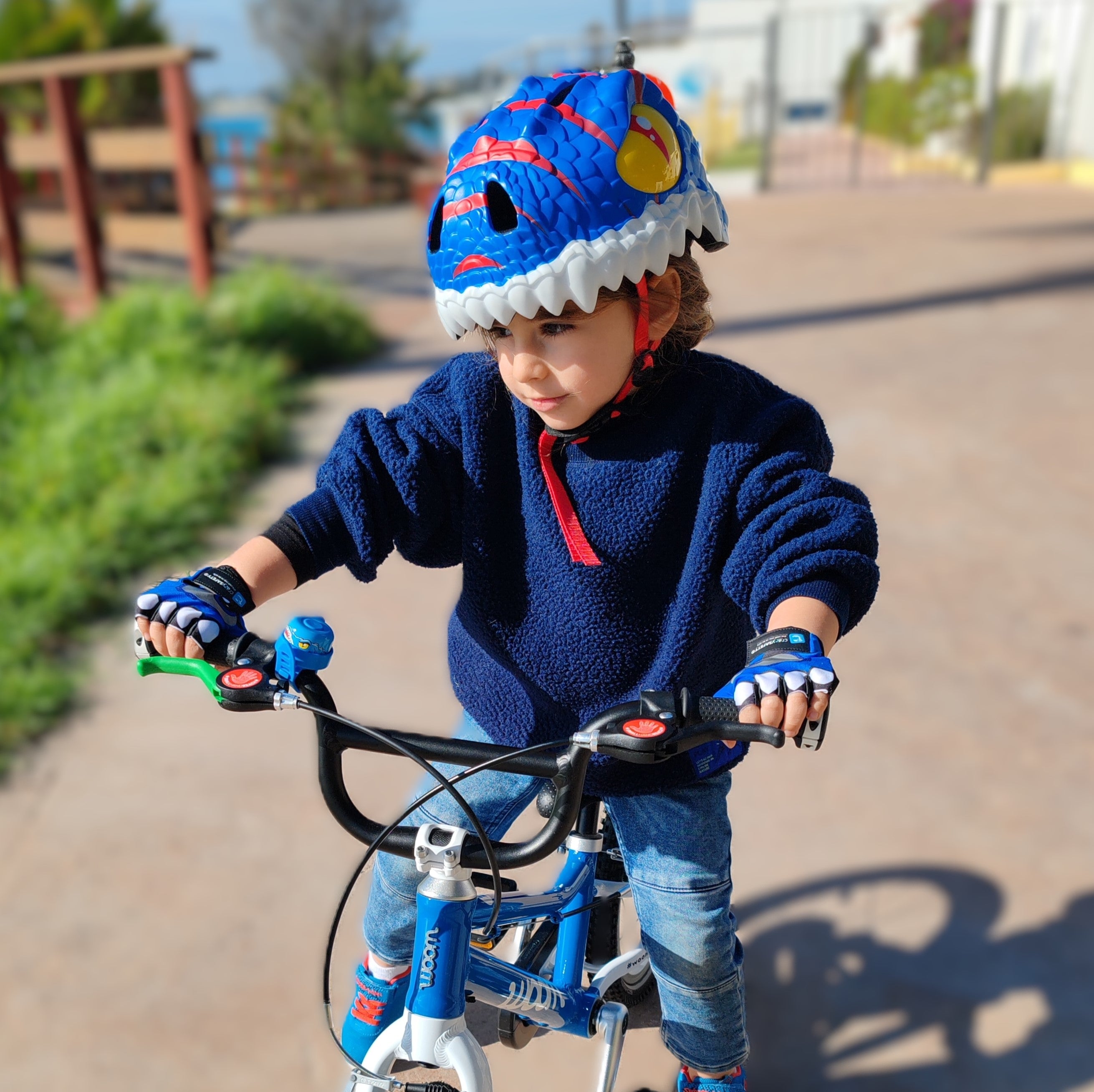 CRAZY SAFETY Kinder Fahrradhelm