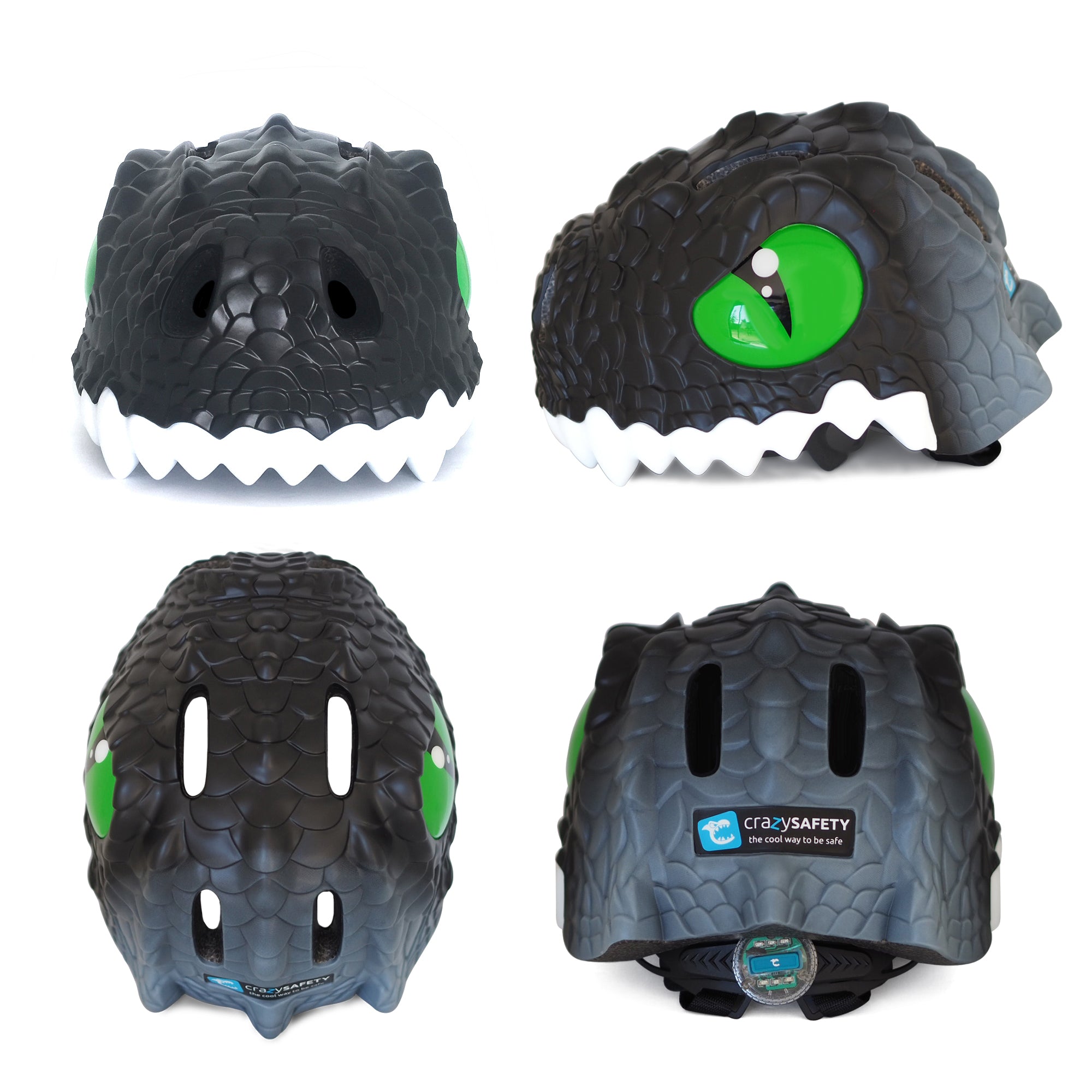 CRAZY SAFETY Kinder Fahrradhelm