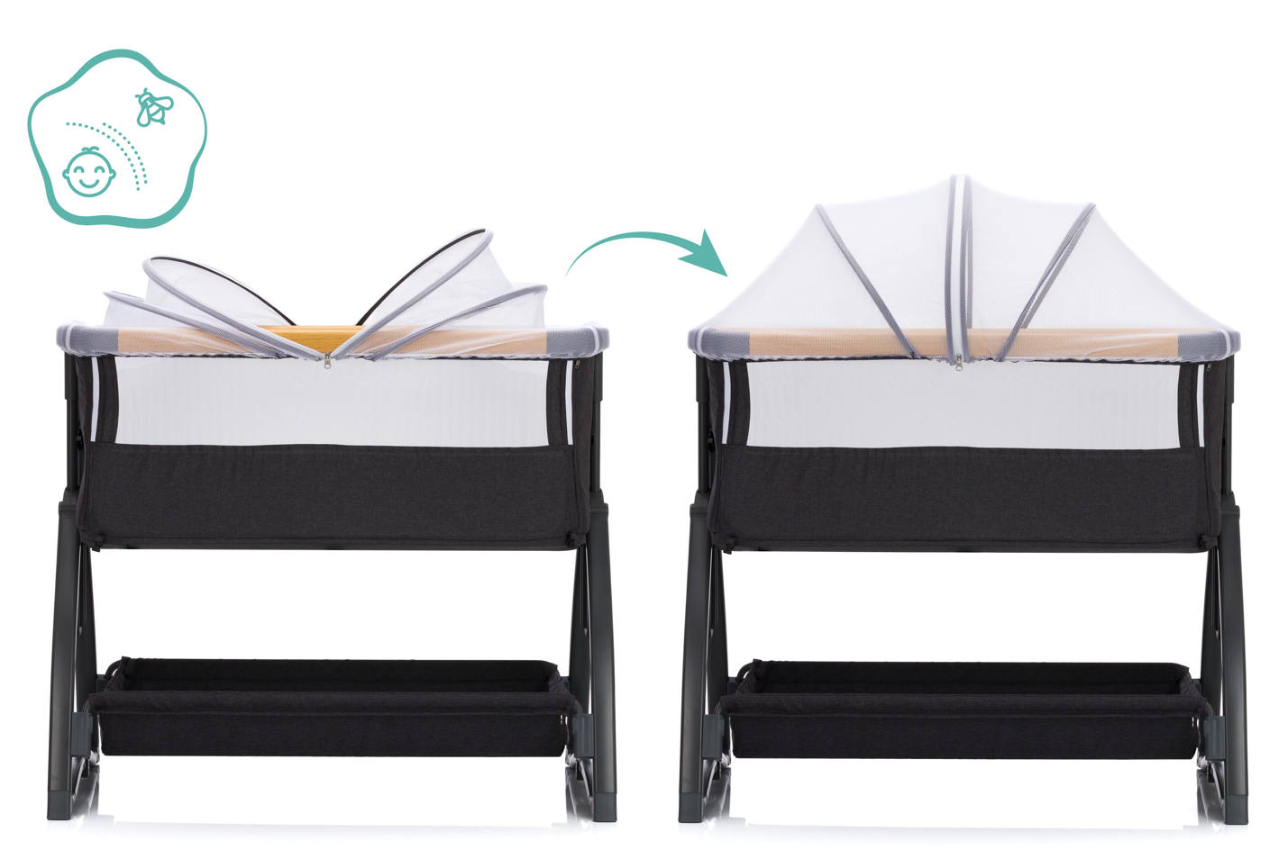 Fillikid Beistellbett Scandic *Sale*