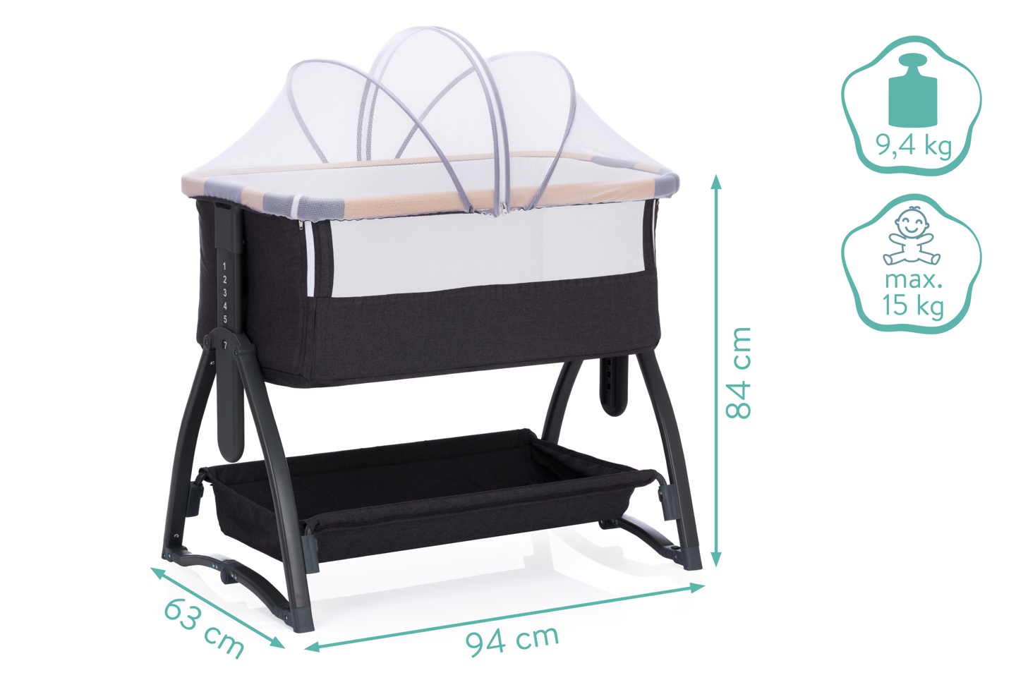 Fillikid Beistellbett Scandic *Sale*