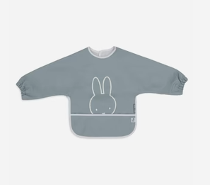 Jollein Lätzchen mit Ärmeln wasserdicht Miffy Peekaboo Sea Green
