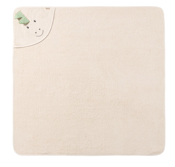 Sterntaler Kapuzenbadetuch Frottee Dino Rexi 100x100cm