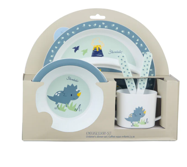 Sterntaler Kindergeschirrset Dino Rexi