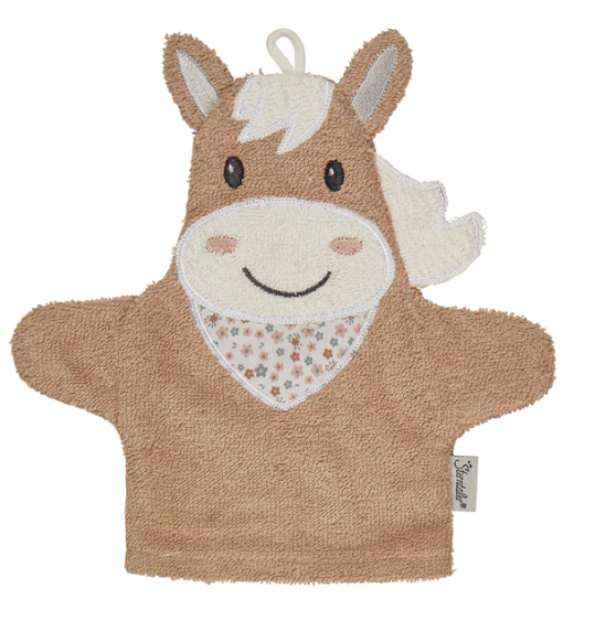 Sterntaler Waschhandschuh Pferd Sunny