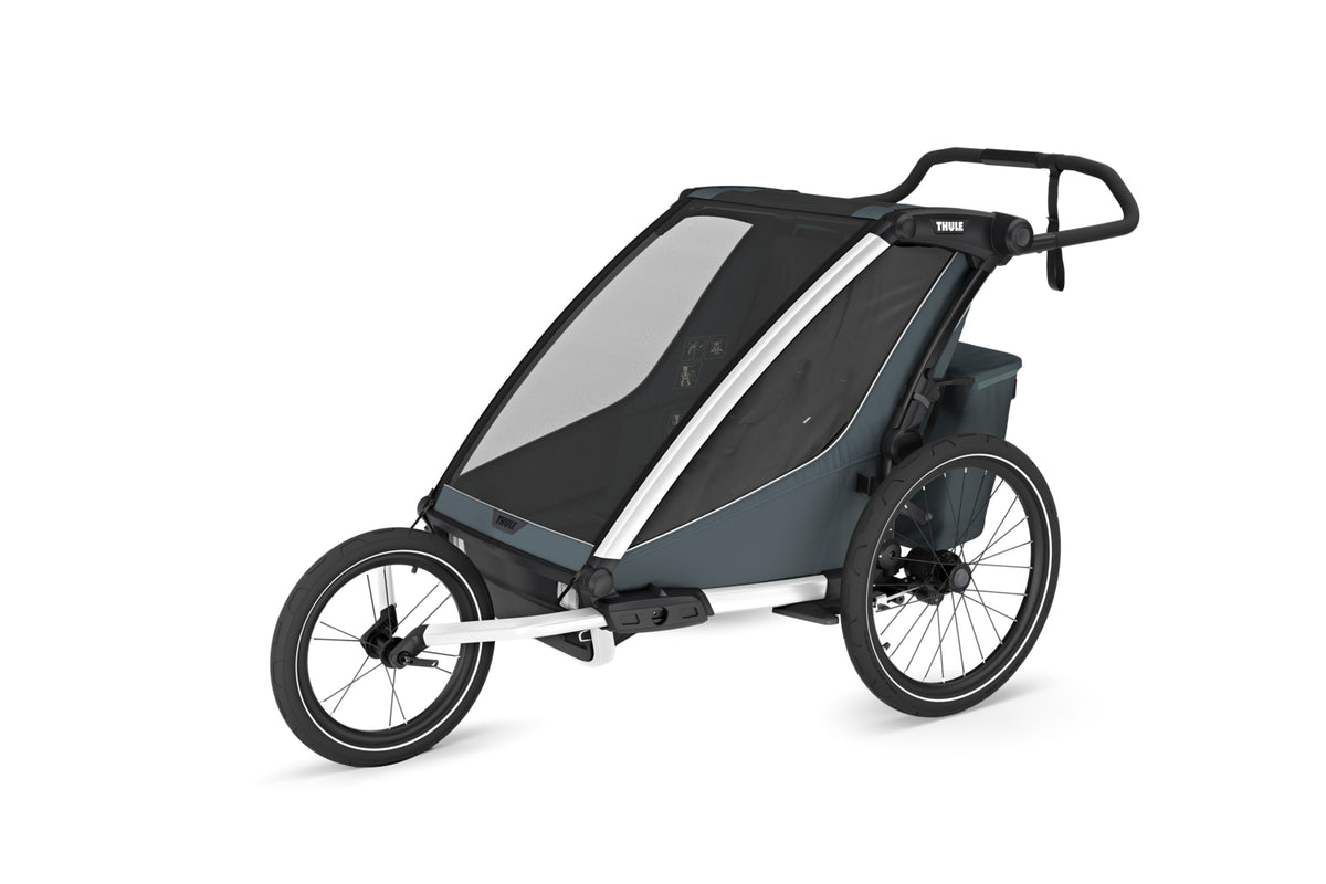 Thule Chariot Fahrradanhänger Cross 2 double alu/dark slate