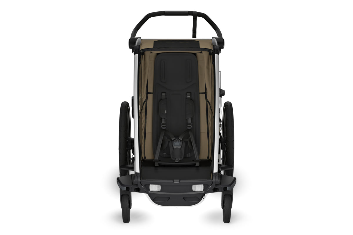 Thule Chariot Fahrradanhänger Cross 2 single alu/faded khaki