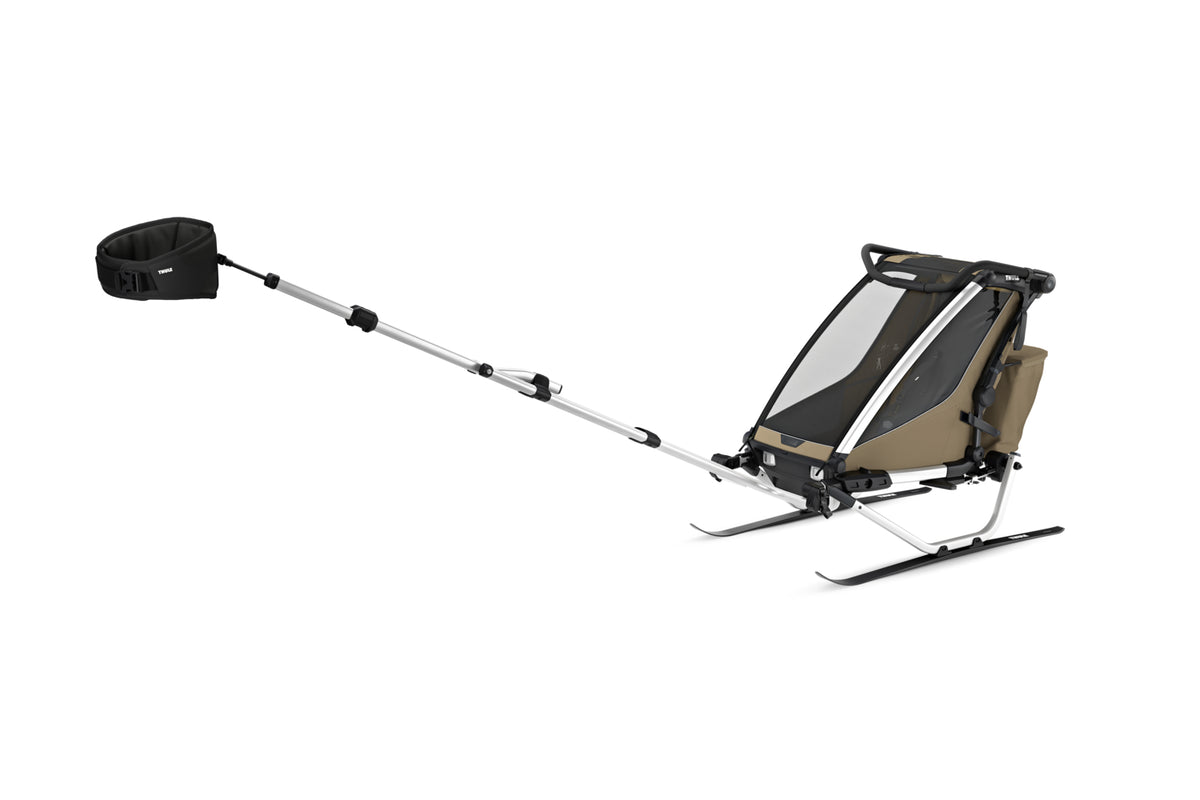 Thule Chariot Fahrradanhänger Cross 2 single alu/faded khaki