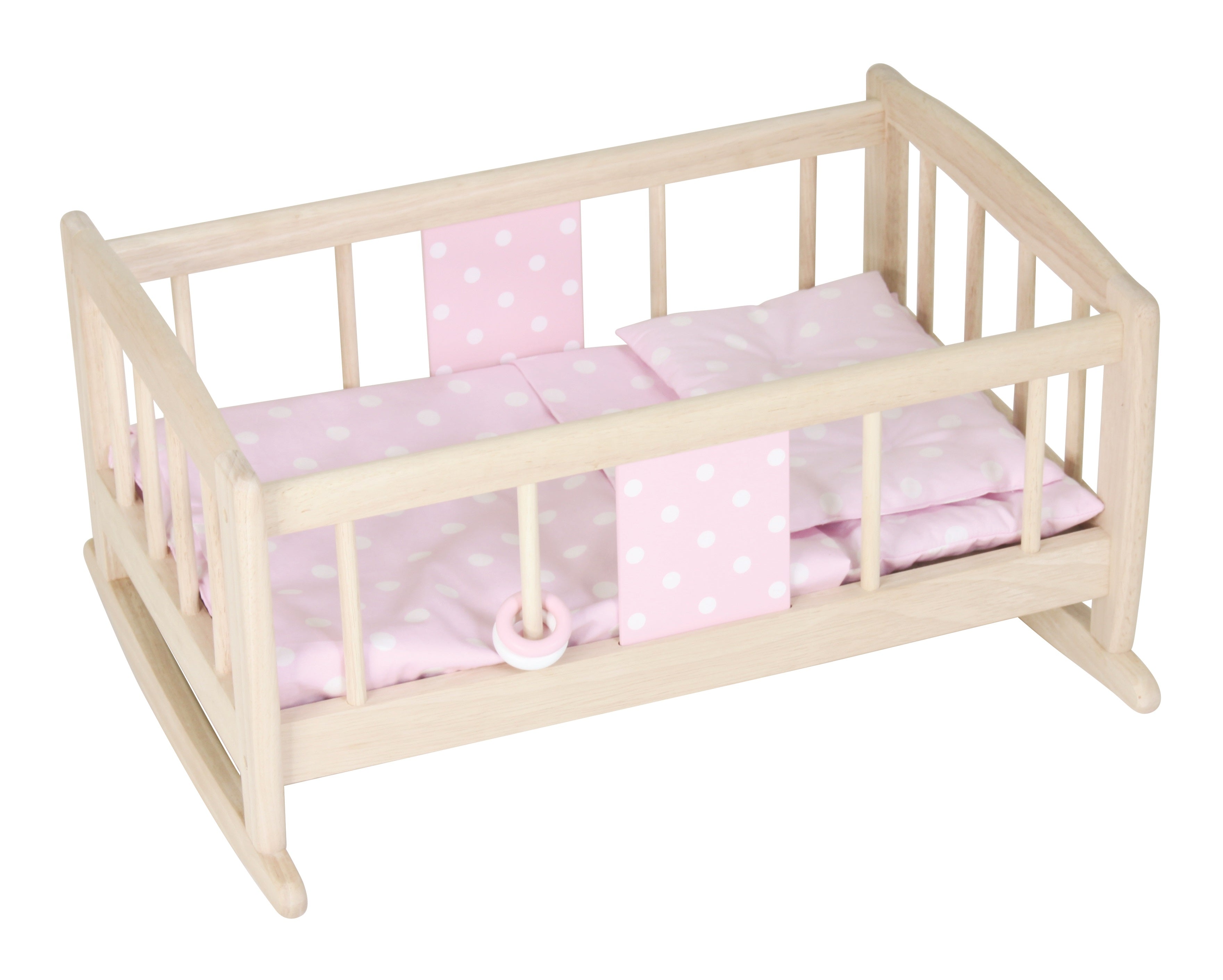 Spielba Puppen-Wiege mit Inhalt