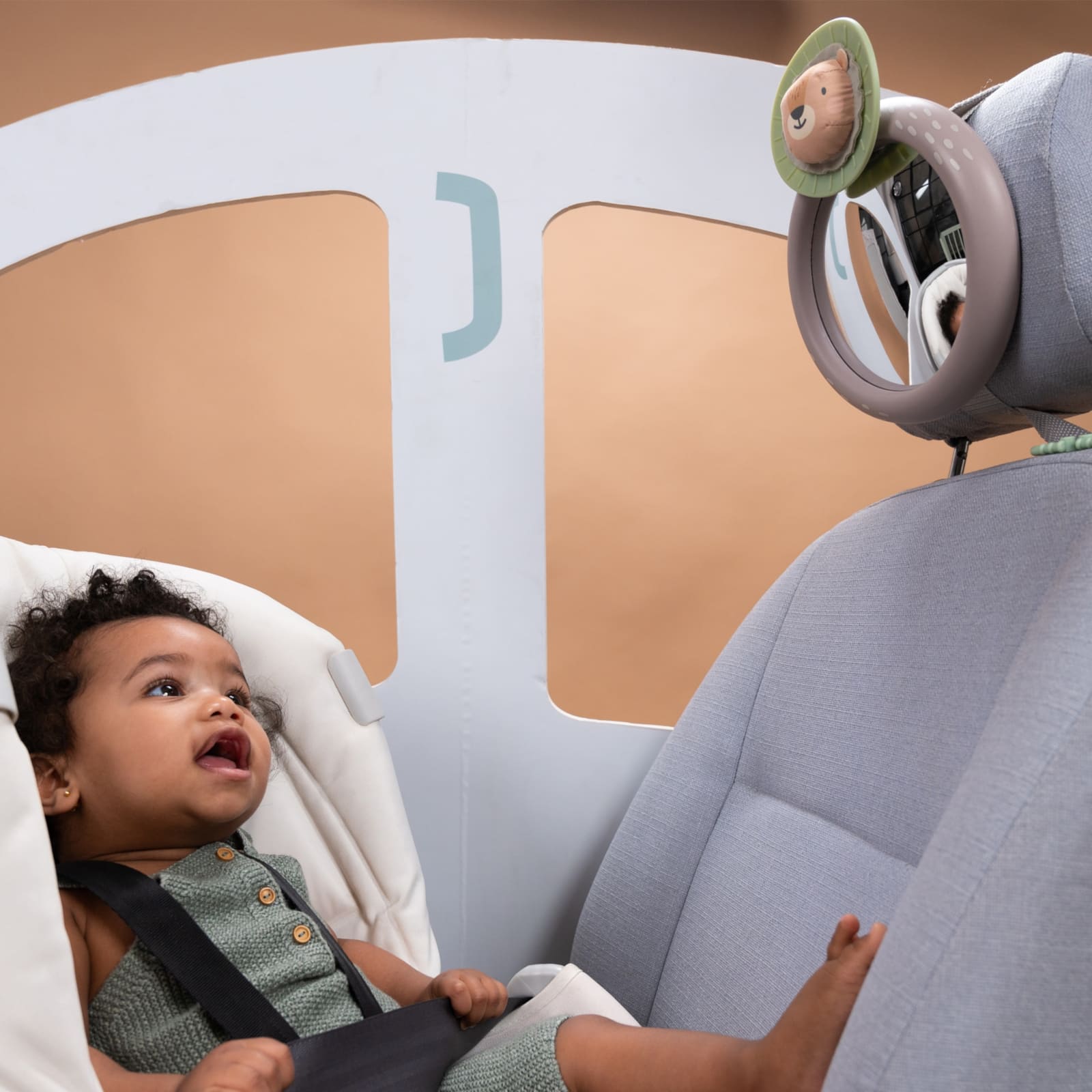 TAF TOYS Spiegel fürs Auto Savannah