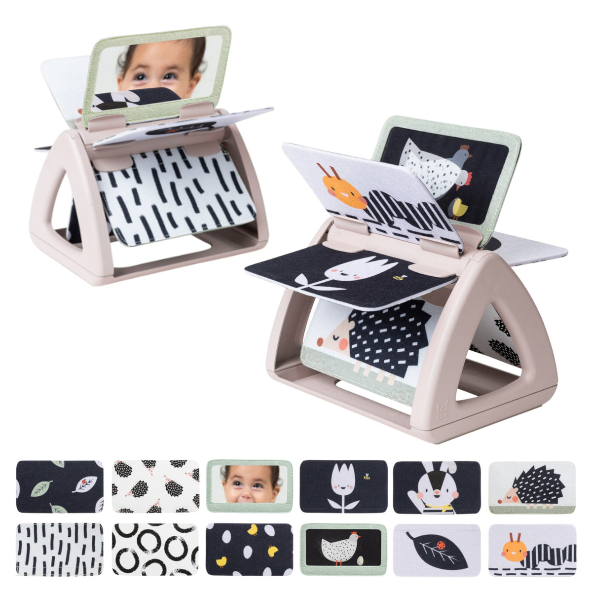 Taf Toys Drehbares Babybuch Black &amp; White 0M+