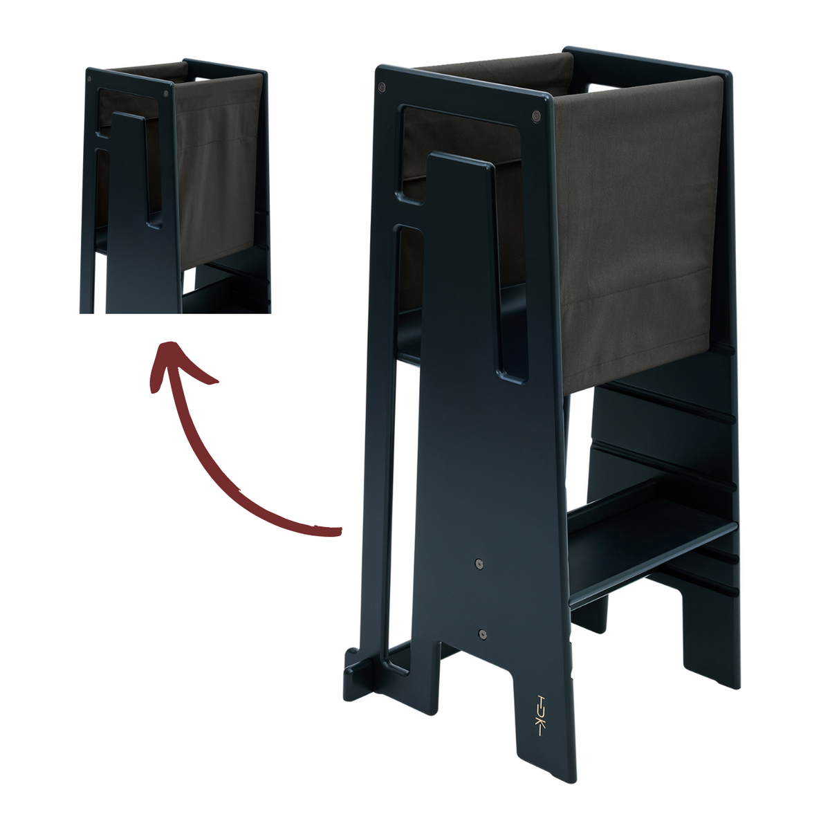 Tuki Entdeckertuch dark olive