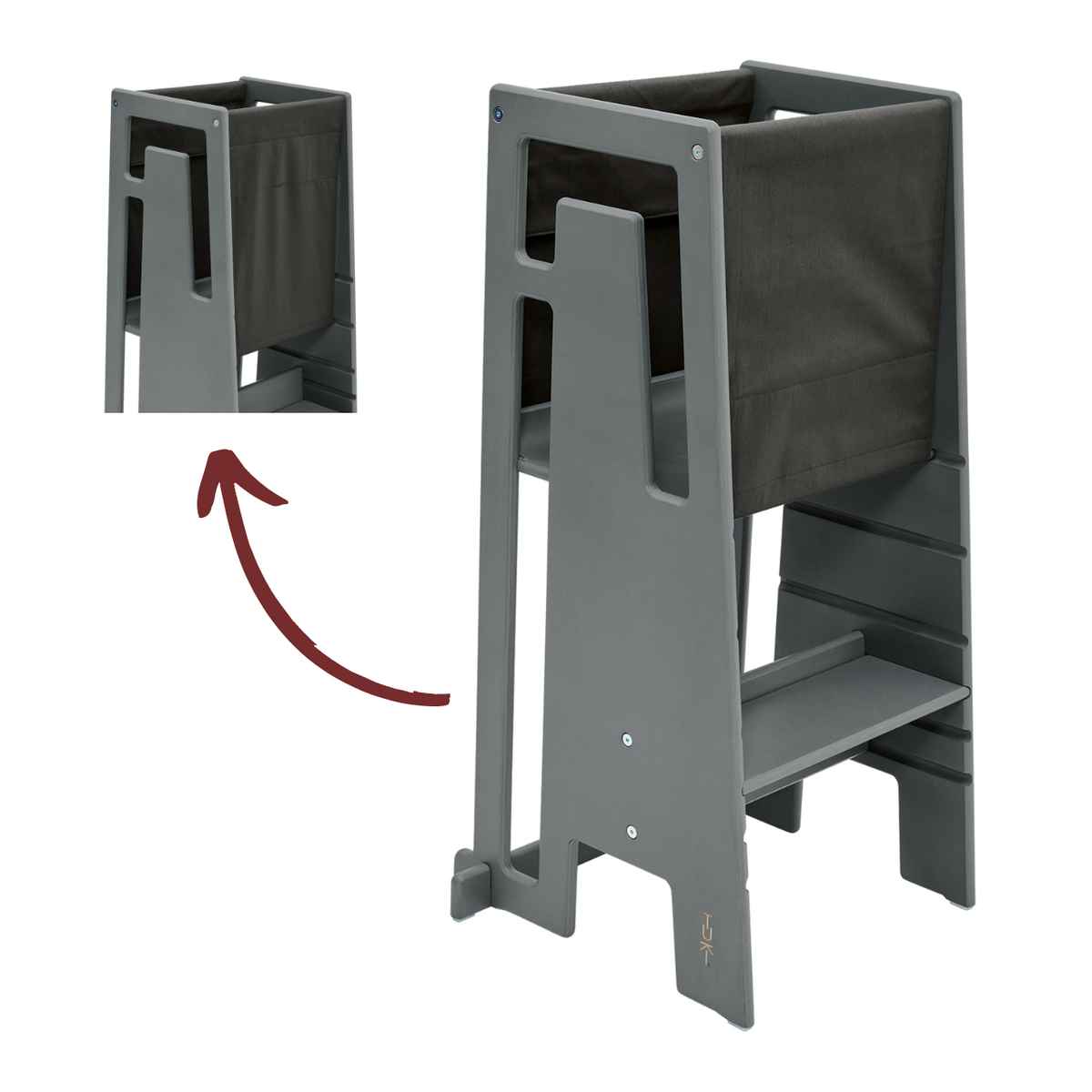 Tuki Entdeckertuch dark olive